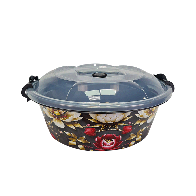 KM0194-10 11L Kapaklı Hamur Leğeni